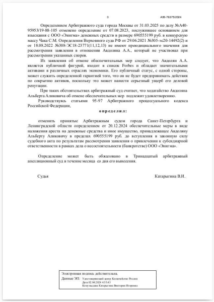 Схема банкротства и снятие запрета: как статус Forbes выручил Альберта Авдоляна