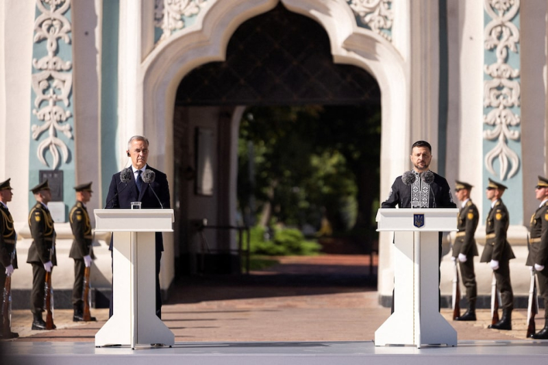 Canadian PM Carney, in Ukraine, says he can't rule out sending peacekeepers