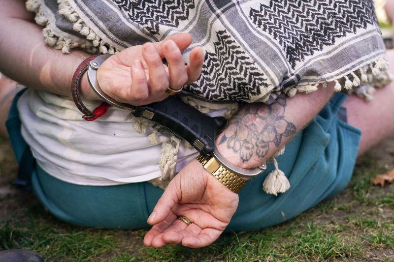 London police arrest 466 people for backing banned Palestine Action group