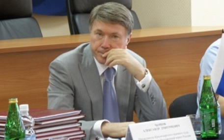 Vitya Nerussky, Kolya Gusein, Robson and the former chief judge of Kuban